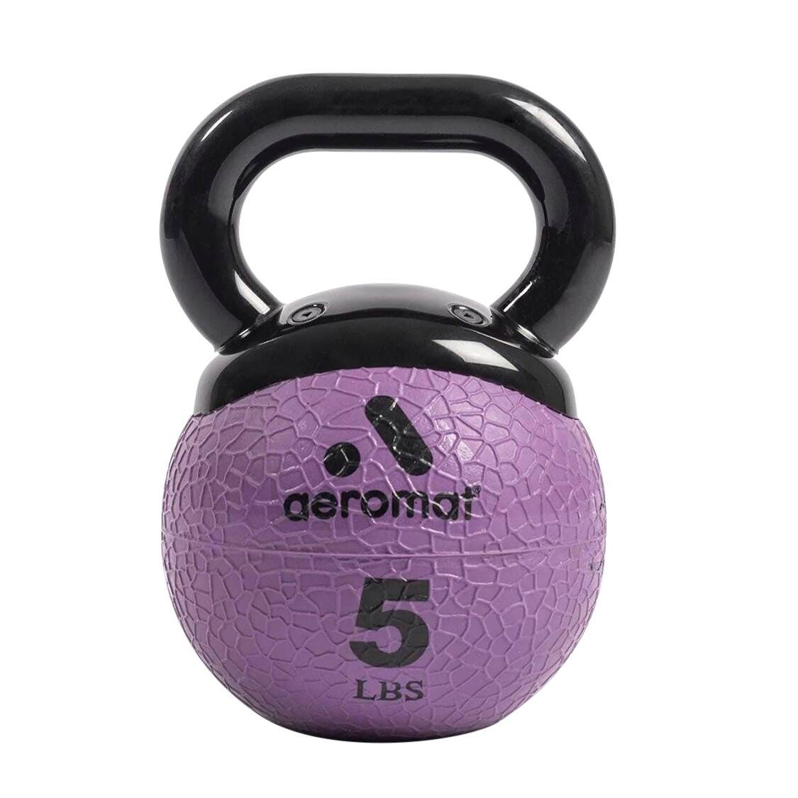 EXERCISE KETTLEBELL - MINI 5LB PURPLE