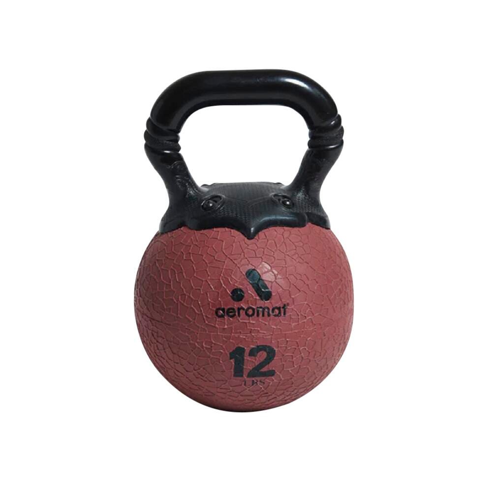 EXERCISE KETTLEBELL - 12LB MAROON