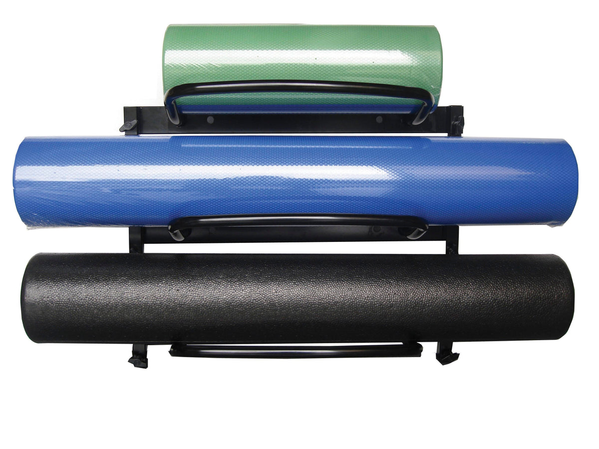 EXERCISE FOAM ROLLER RACK 3-PC