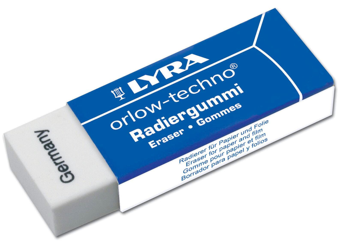ERASER LYRA ORLOW-TECHNO PLASTIC PACK OF 20