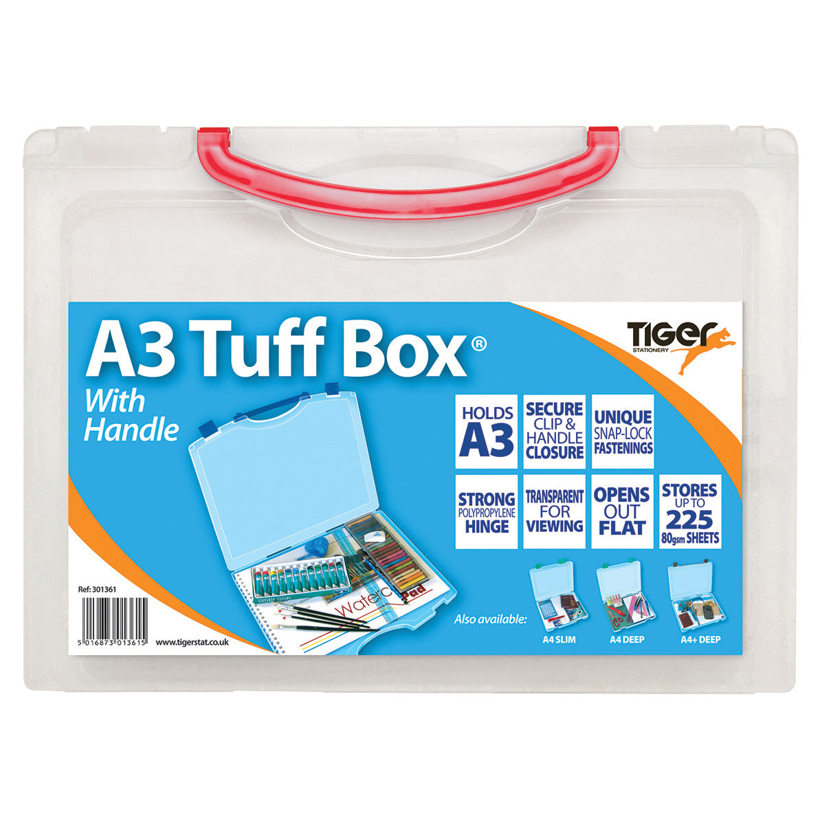 Box Tuff A3 With Handle