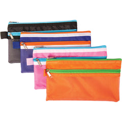 Pencil Case Assort Colours Pk12