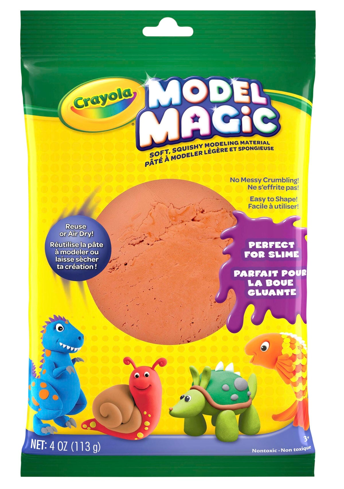 DOUGH MODEL MAGIC CRAYOLA TERRA COTTA 4 OZ