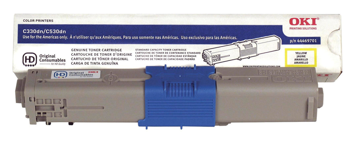 CARTRIDGE INK TONER OKIDATA OKI44469701 YELLOW