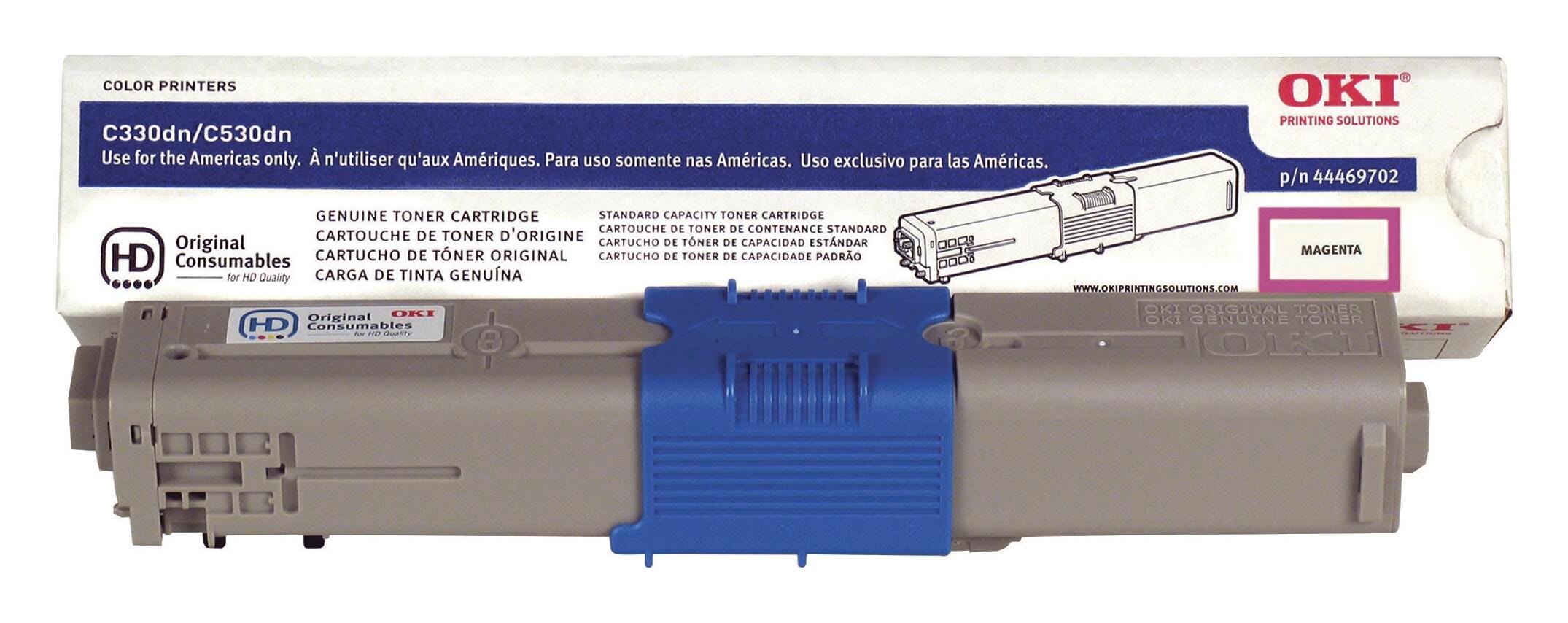 CARTRIDGE INK TONER OKIDATA OKI44469702 MAGENTA