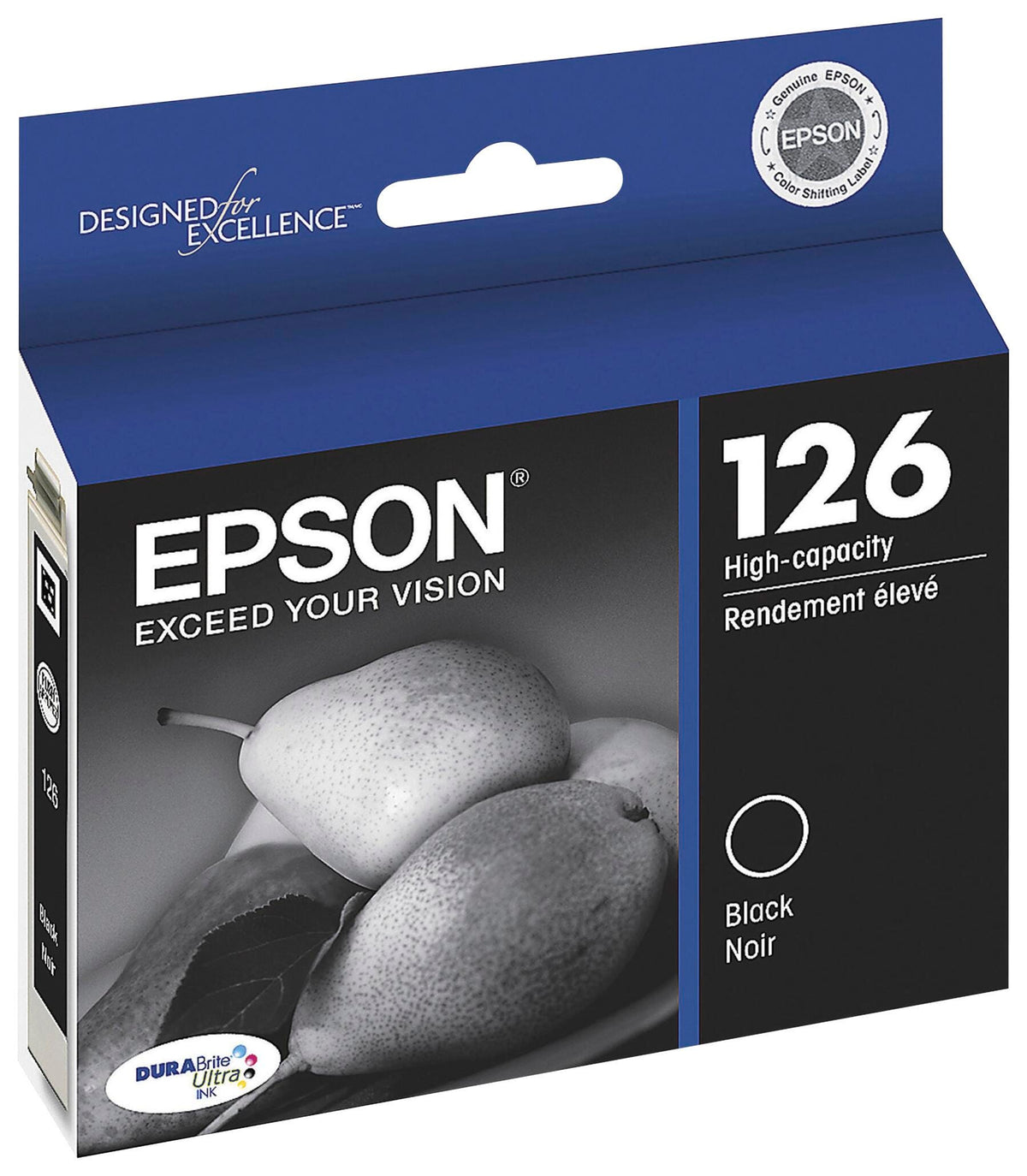 INK TONER CARTRIDGE EPSON DURABRITE EPST126120S BLACK