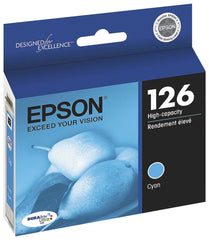 INK TONER CARTRIDGE EPSON DURABRITE EPST126220S CYAN