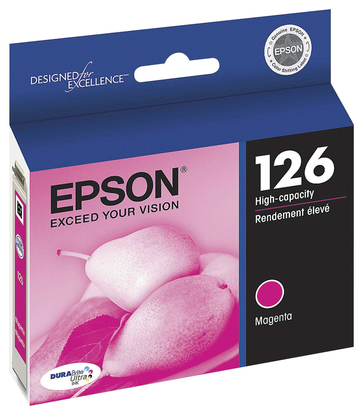 INK TONER CARTRIDGE EPSON DURABRITE EPST126320S MAGENTA