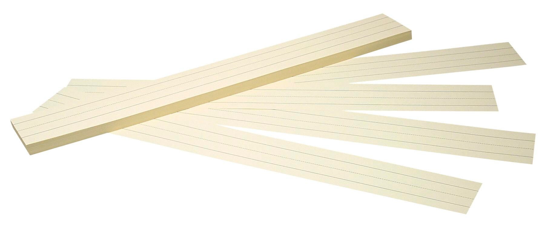 PAPER SENTENCE STRIPS PACON 3X24 IN MANILA PK OF 100