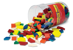 BLOCKS WOODEN PATTERN SET OF 250