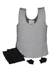 ABILITATIONS VEST WEIGHTED SOFT X-LARGE - GREY
