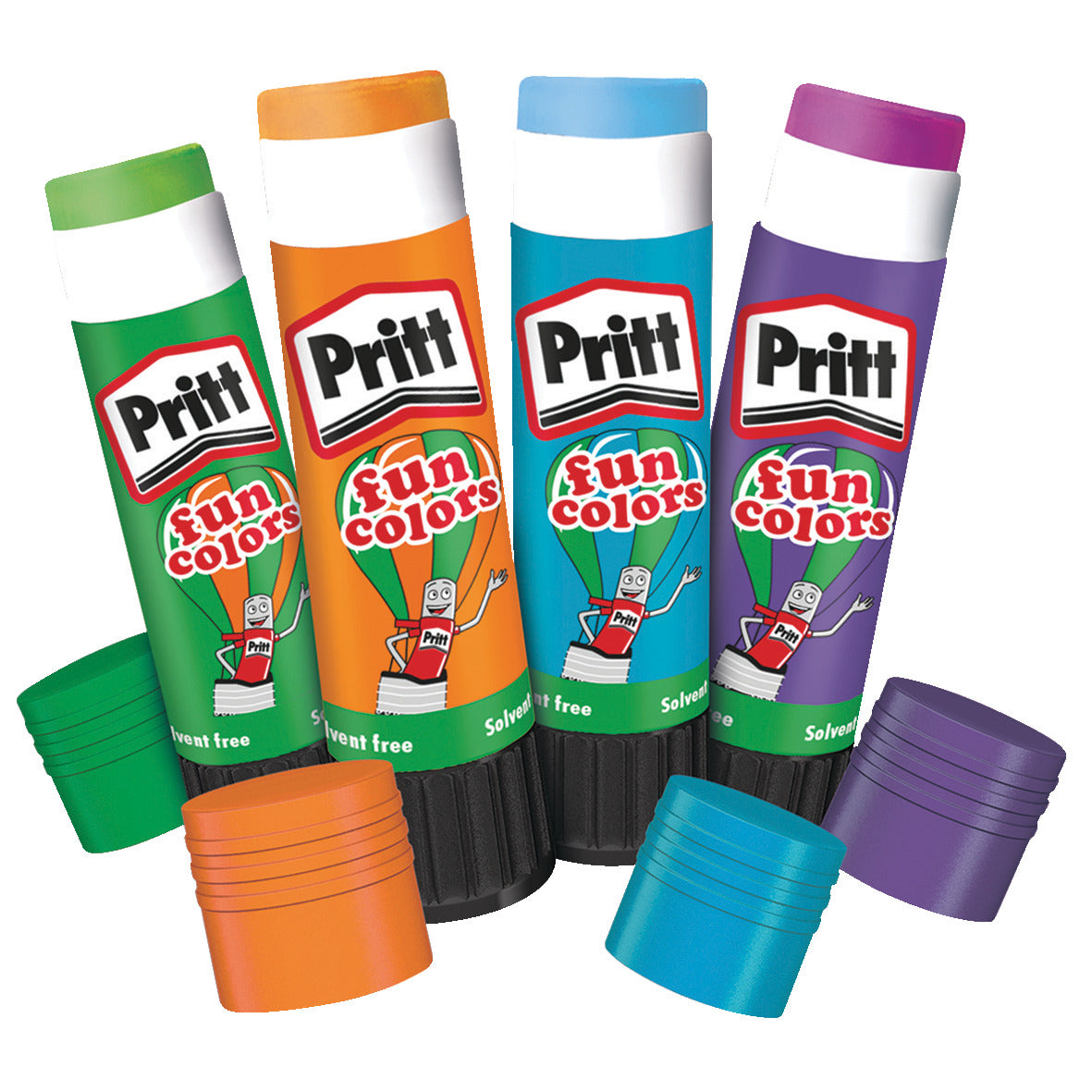 Pritt Glue Stick Rainbow 20G Pk24