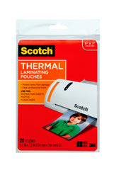 SCOTCH LAMINATING POUCH - 5 X 7 INCH - 5MIL - PACK OF 20