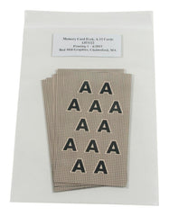 CARDS FOSS MEMORY A-E 5 SETS/12