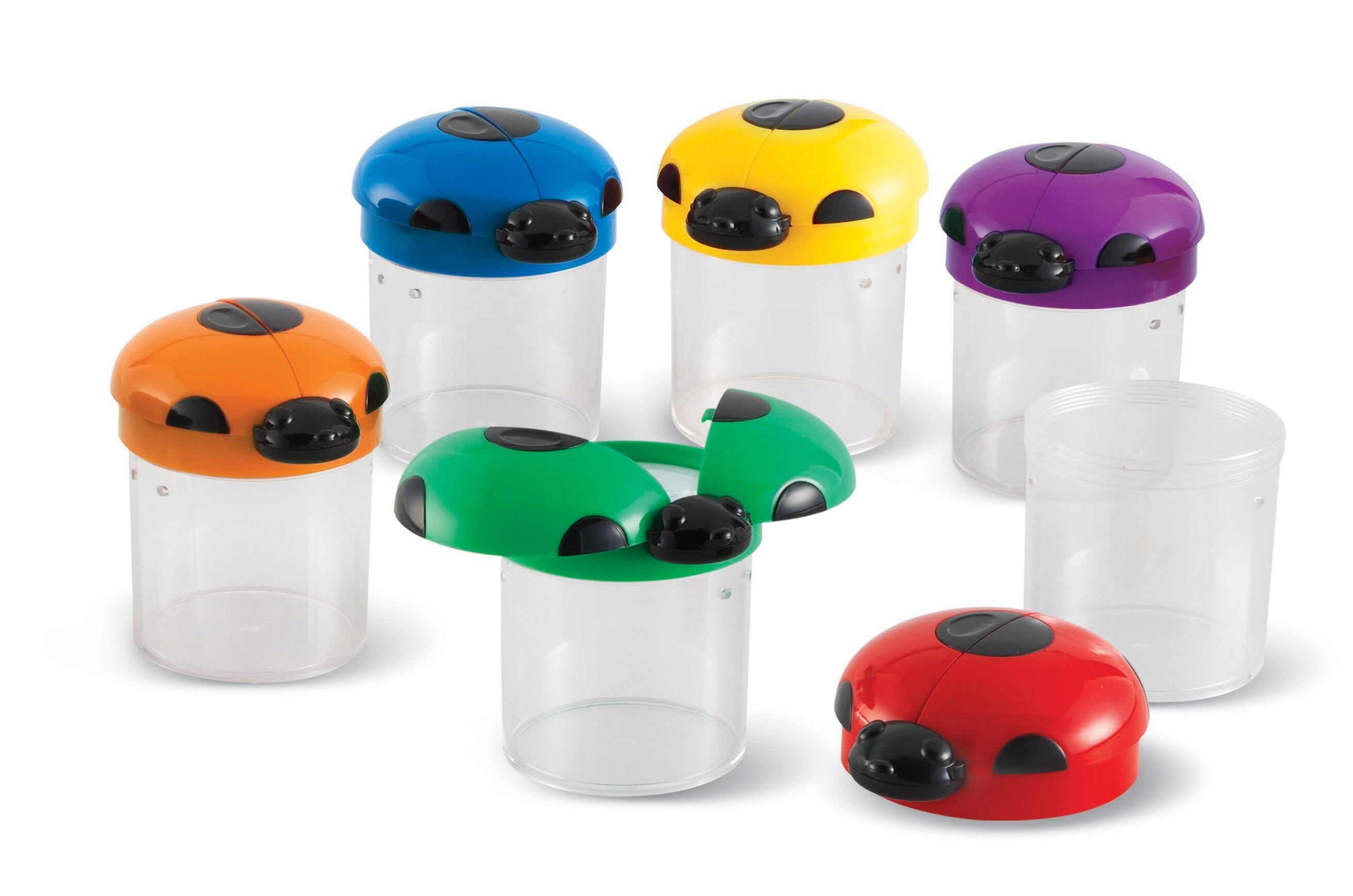 BIG VIEW BUG JARS SET OF 6