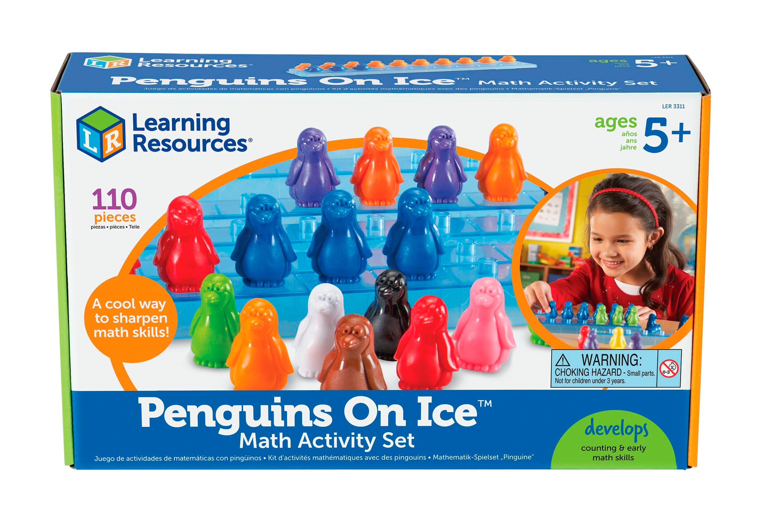 PENGUINS ON ICE MATH ACTIVITY SET
