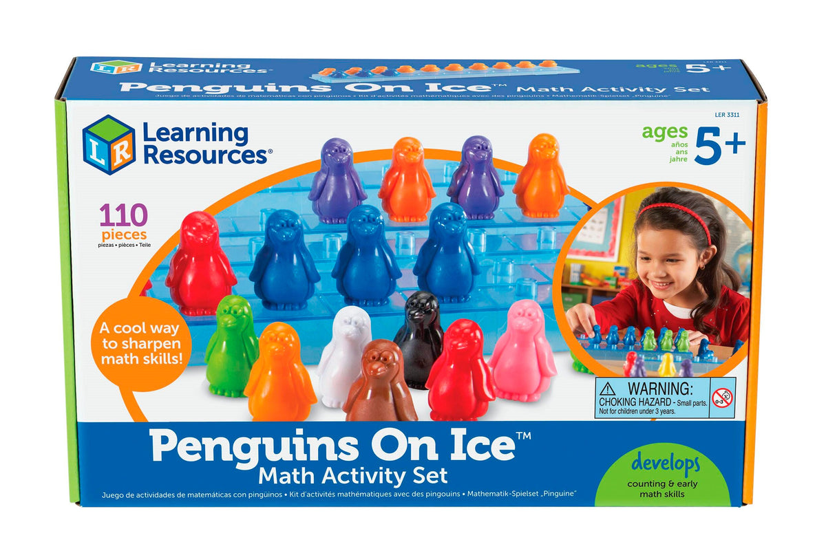 PENGUINS ON ICE MATH ACTIVITY SET