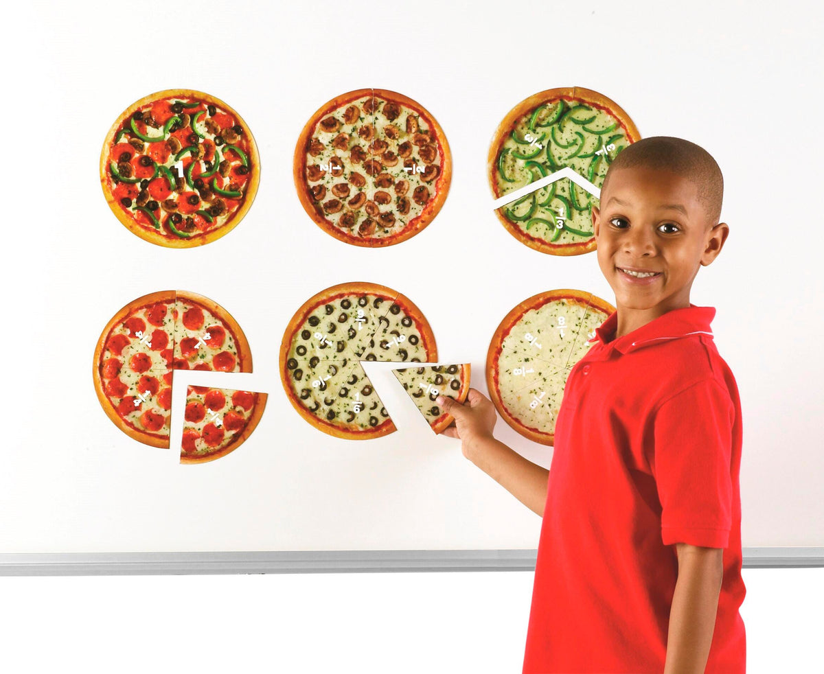 MAGNETIC PIZZA FRACTION DEMONSTRATION SET