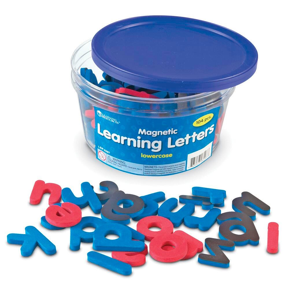 MAGNETIC LEARNING LETTERS LOWERCASE