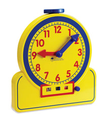 CLOCK THE PRIMARY TIME TEACHER 12 HOUR LEARNING CLOCK