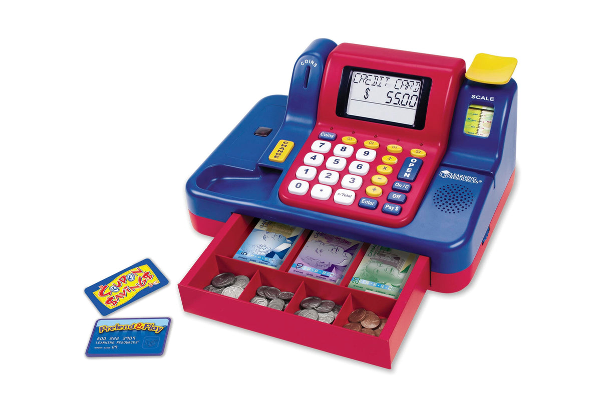 TEACHING CASH REGISTER W/CANADIAN