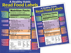POSTER SET FOOD LABELS