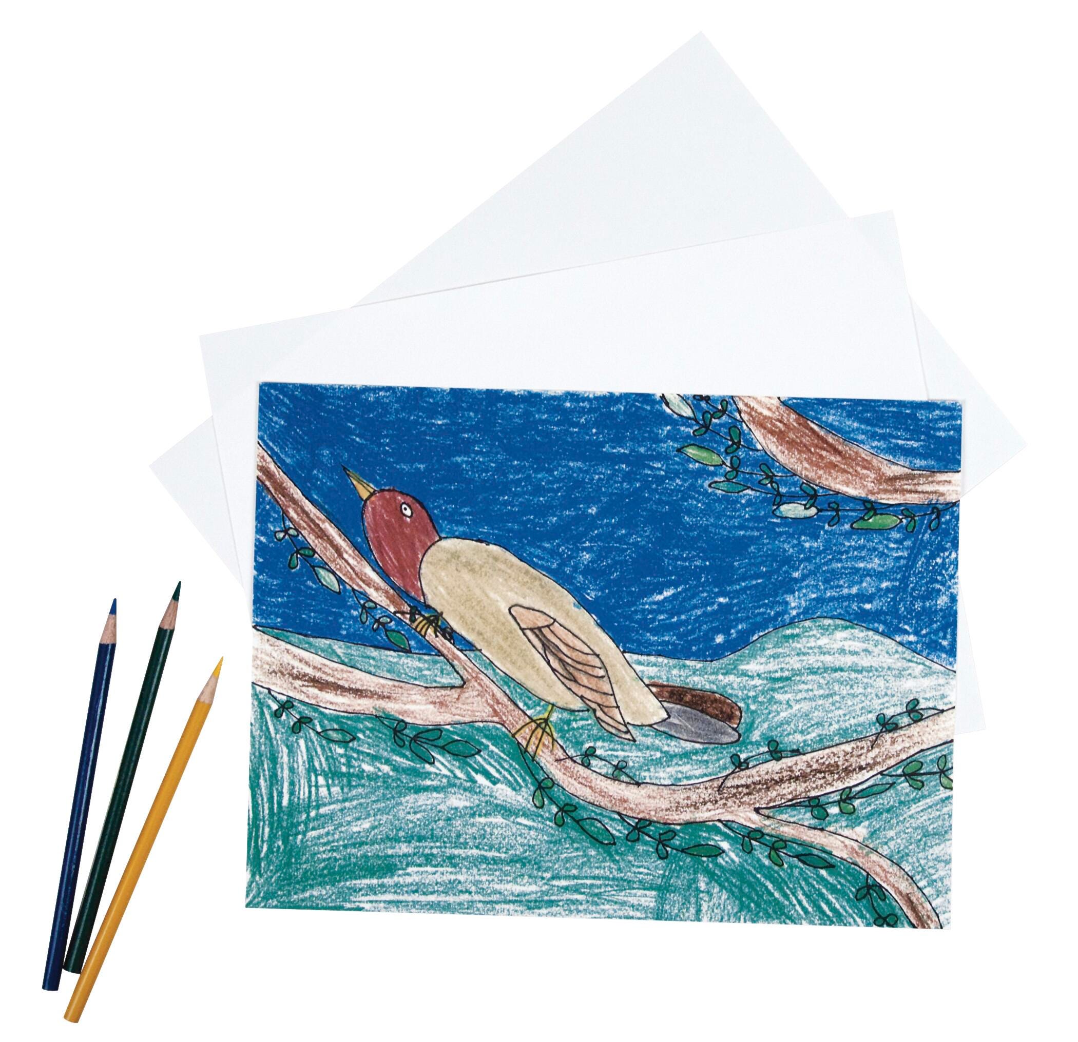 PAPER DRAWING WHITE 9X12IN 500 SHTS