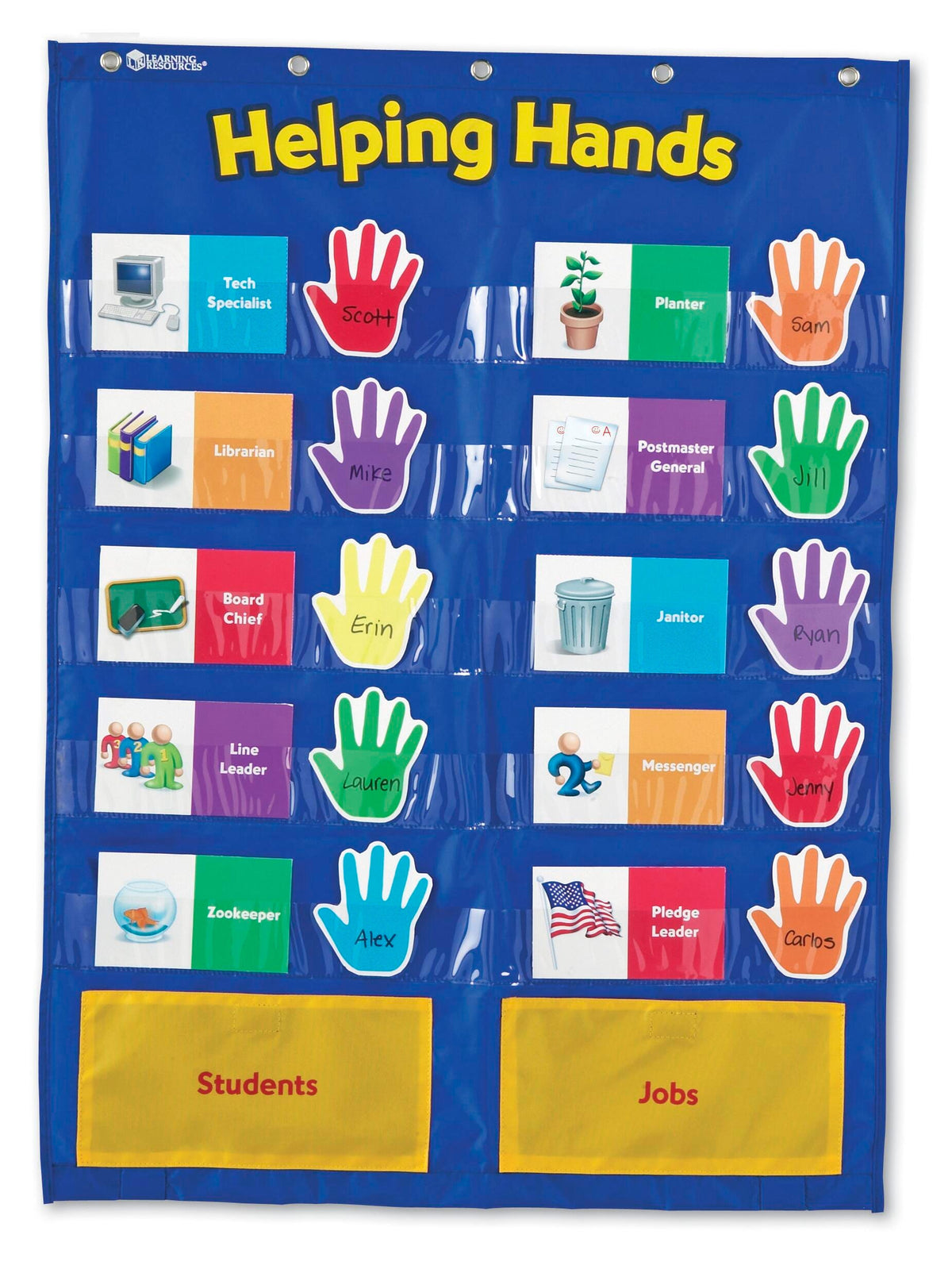HELPING HANDS POCKET CHART