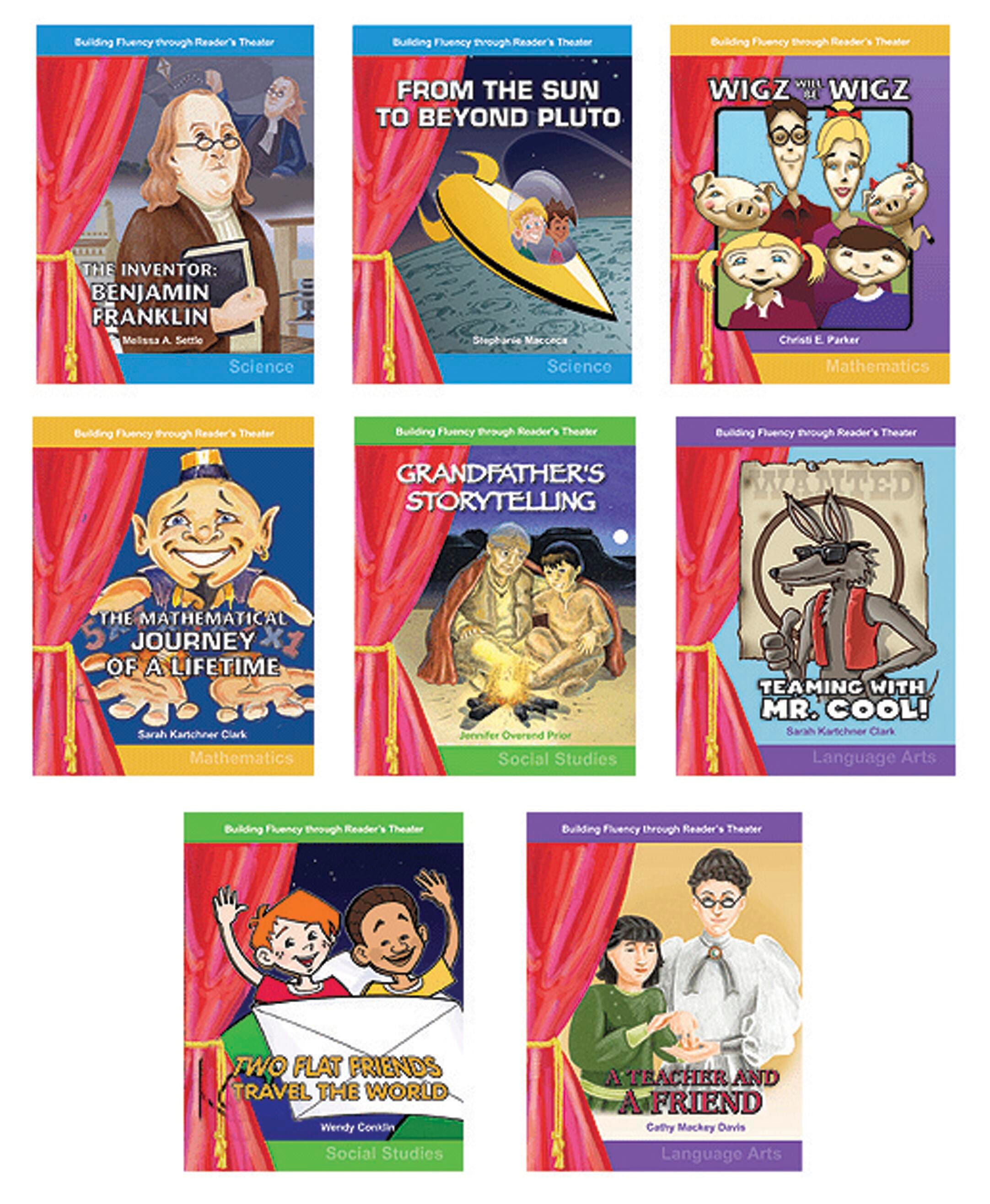 BOOK READERS THEATER GRADE 3-4 SET OF 8