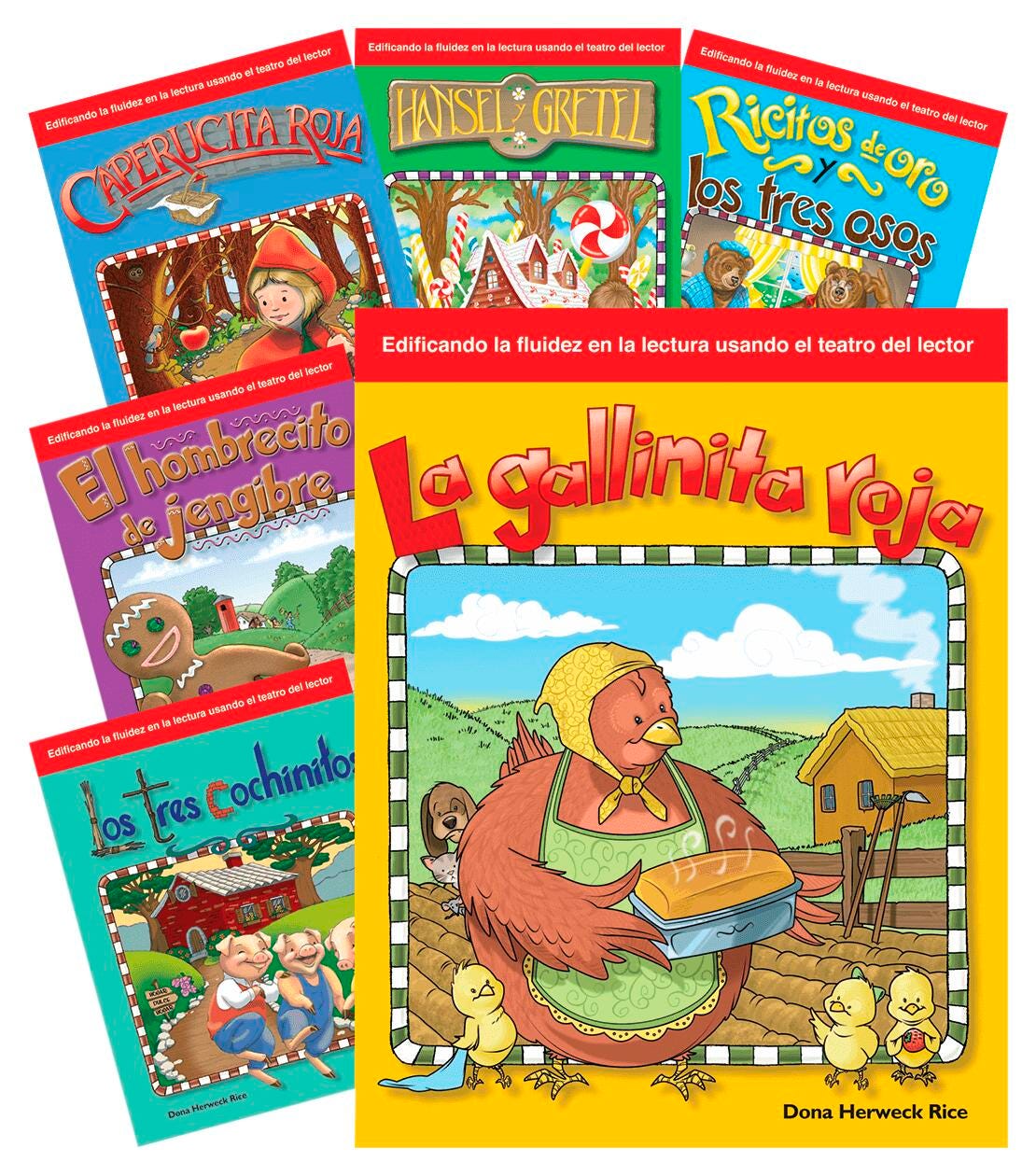 BOOK READERS THEATER FOLK AND FAIRY TALES SPANISH SET OF 8
