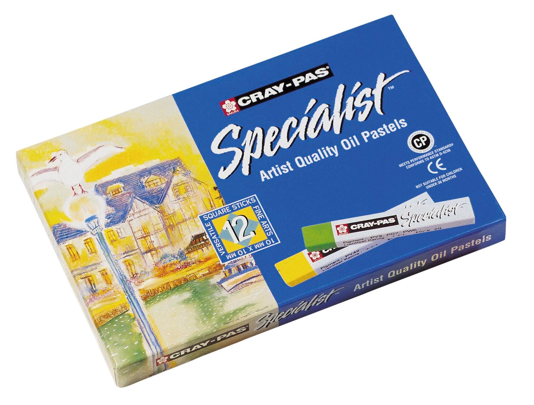 OIL PASTEL CRAY-PAS SPECIALIST ASST COLORS SET OF 12