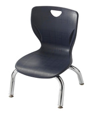 CHAIR - CLASSROOM SELECT - CONTEMPORARY 4-LEG - 8 IN - SPECIFY SEAT AND BACK COLOR - SPECIFY FRAME COLOR - GLIDE - SPECIFY GLIDE TYPE - CHROME