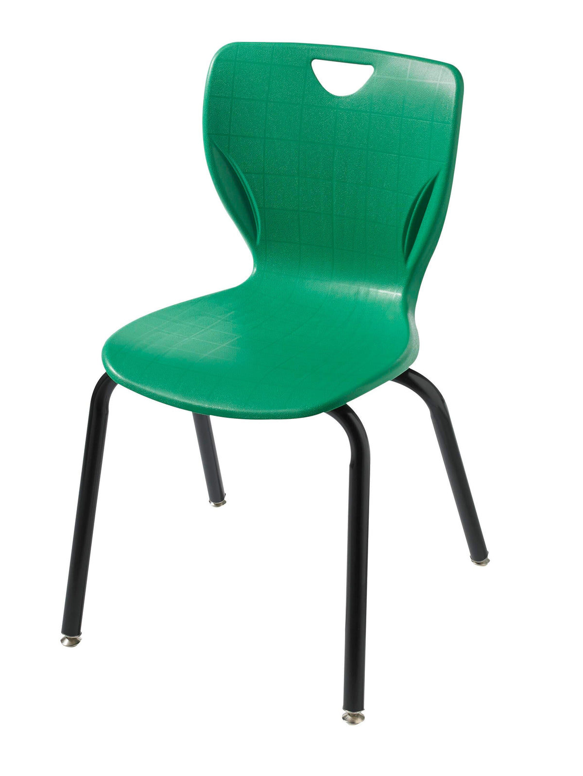 CHAIR - CLASSROOM SELECT - CONTEMPORARY 4-LEG - 14 IN - SPECIFY SEAT AND BACK COLOR - SPECIFY FRAME COLOR - GLIDE - SPECIFY GLIDE TYPE - POWDERCOAT
