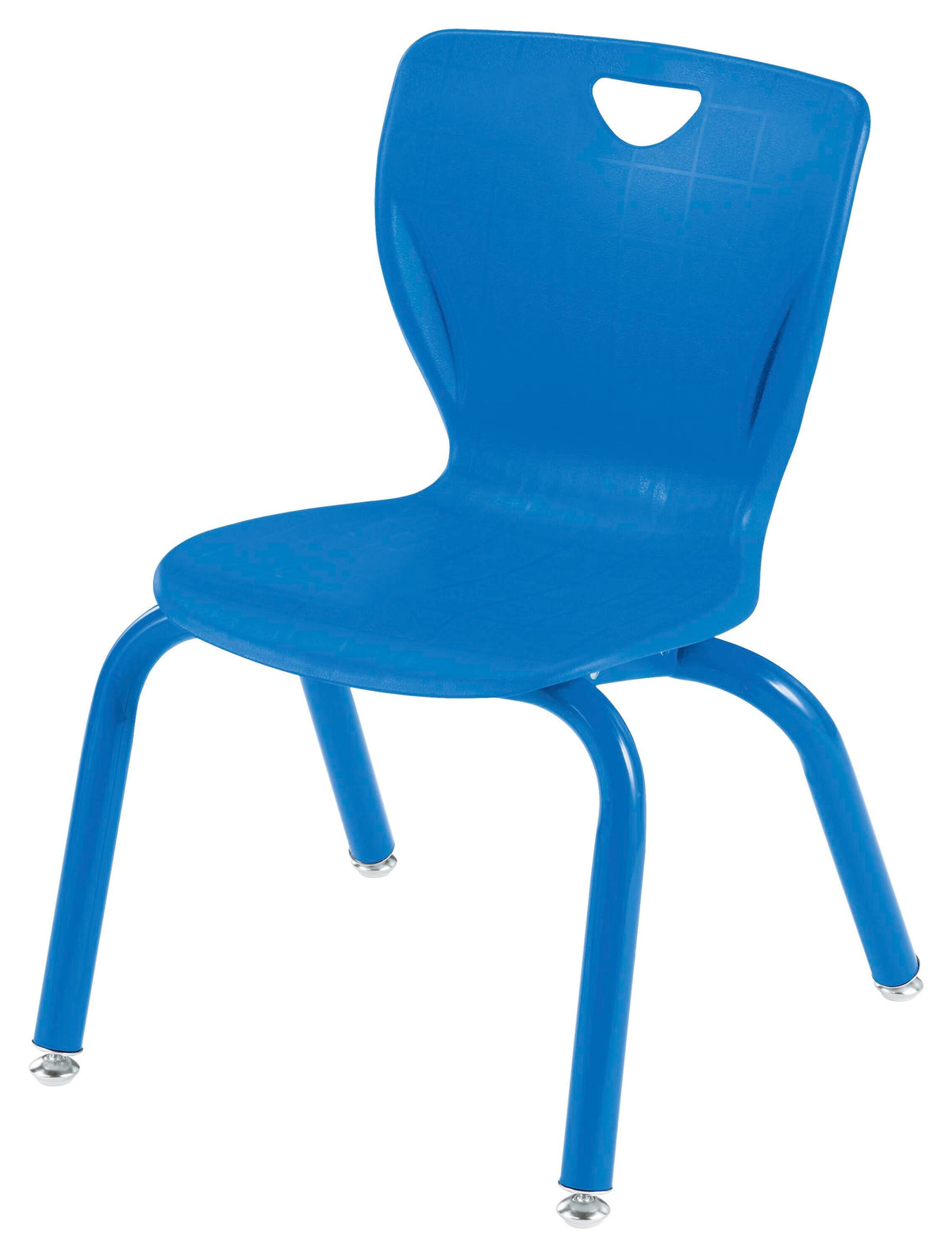 CHAIR - CLASSROOM SELECT - CONTEMPORARY 4-LEG - 12 IN - SPECIFY SEAT AND BACK COLOR - SPECIFY FRAME COLOR - GLIDE - SPECIFY GLIDE TYPE - MATCHING POWDERCOAT