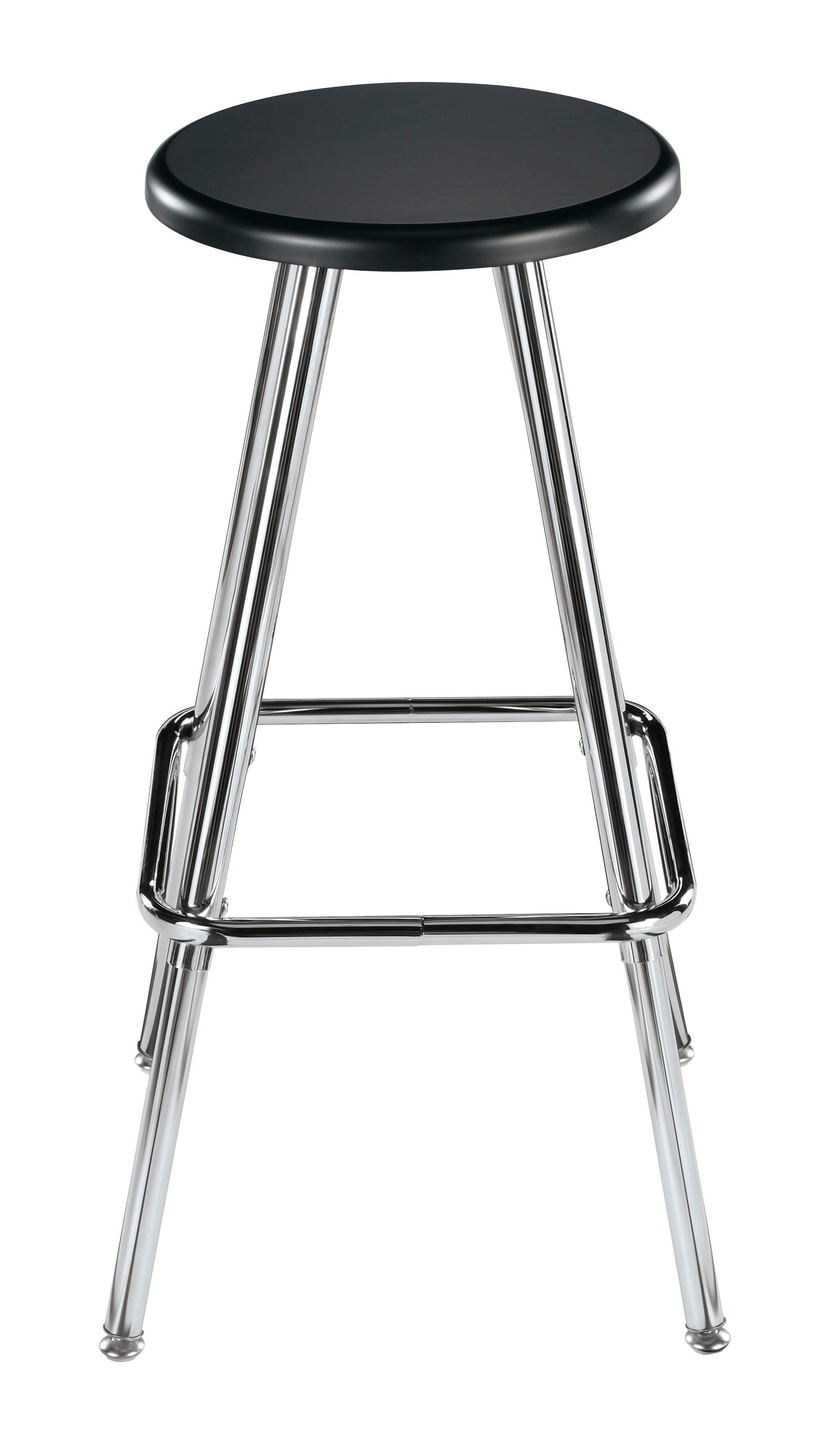 STOOL - CLASSROOM SELECT - TRADITIONAL ART LAB - SOFT PLASTIC - 18 - 26 IN - SPECIFY SEAT AND BACK COLOR