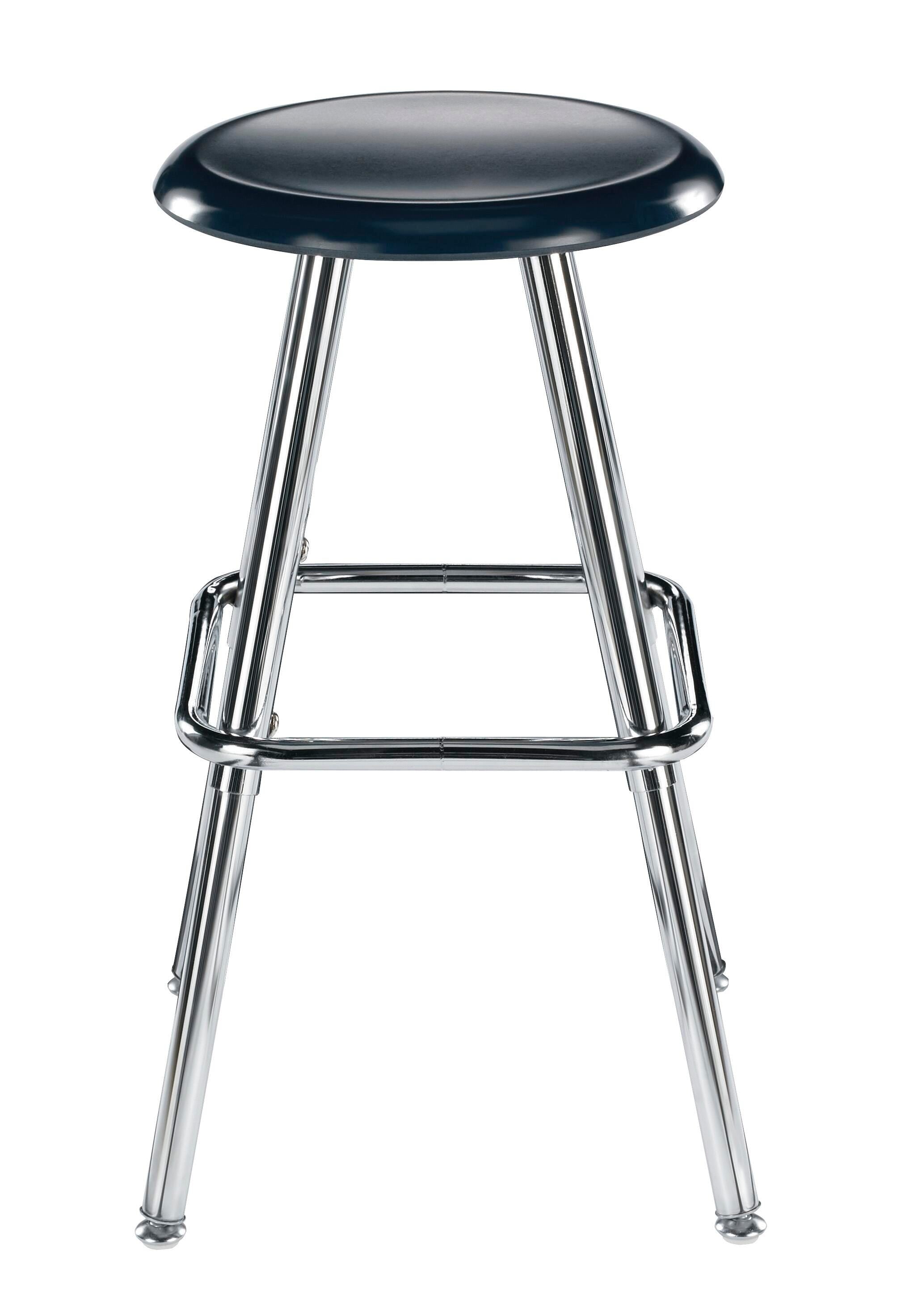 STOOL - CLASSROOM SELECT - TRADITIONAL ART LAB - HARD PLASTIC - 18 - 26 IN - SPECIFY SEAT AND BACK COLOR