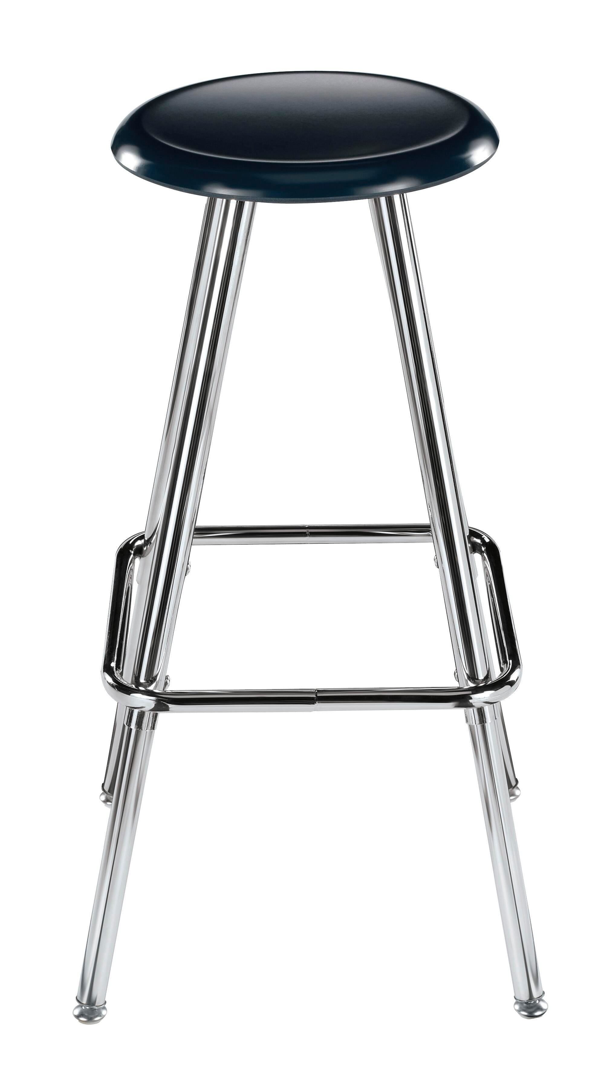 STOOL - CLASSROOM SELECT - TRADITIONAL ART LAB - HARD PLASTIC - 24 - 32 IN - SPECIFY SEAT AND BACK COLOR