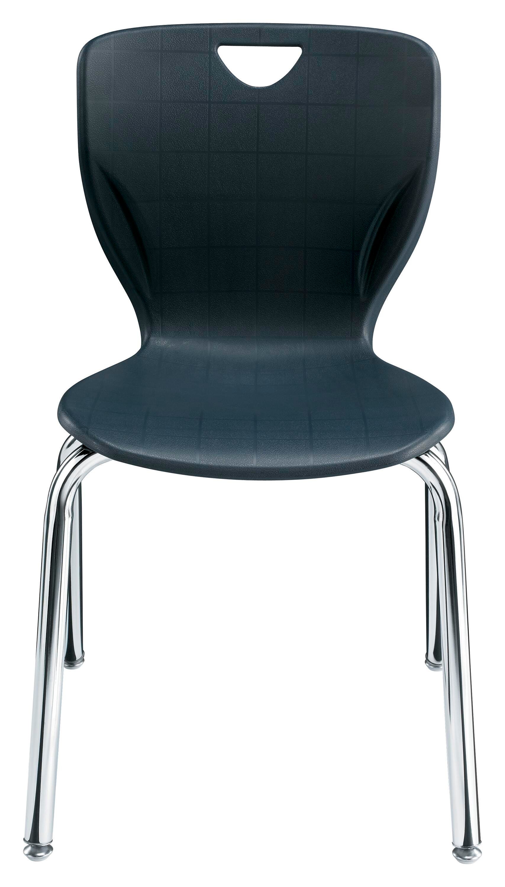 CHAIR - CLASSROOM SELECT - CONTEMPORARY 4-LEG - 14 IN - SPECIFY SEAT AND BACK COLOR - SPECIFY FRAME COLOR - GLIDE - SPECIFY GLIDE TYPE - CHROME