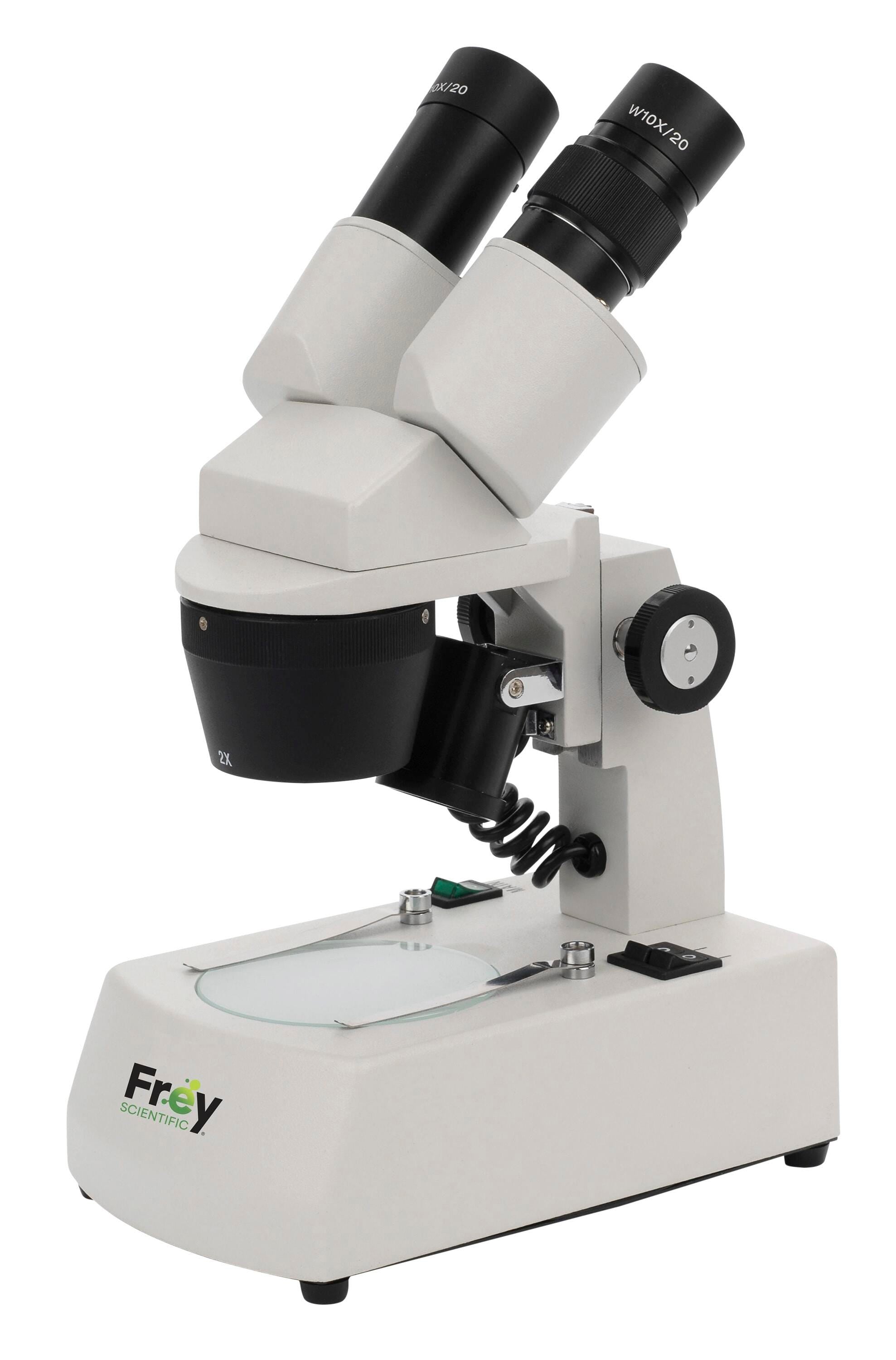 MICROSCOPE FREY COMPACT FIXED STEREO 1X-3X CORDLESS LED