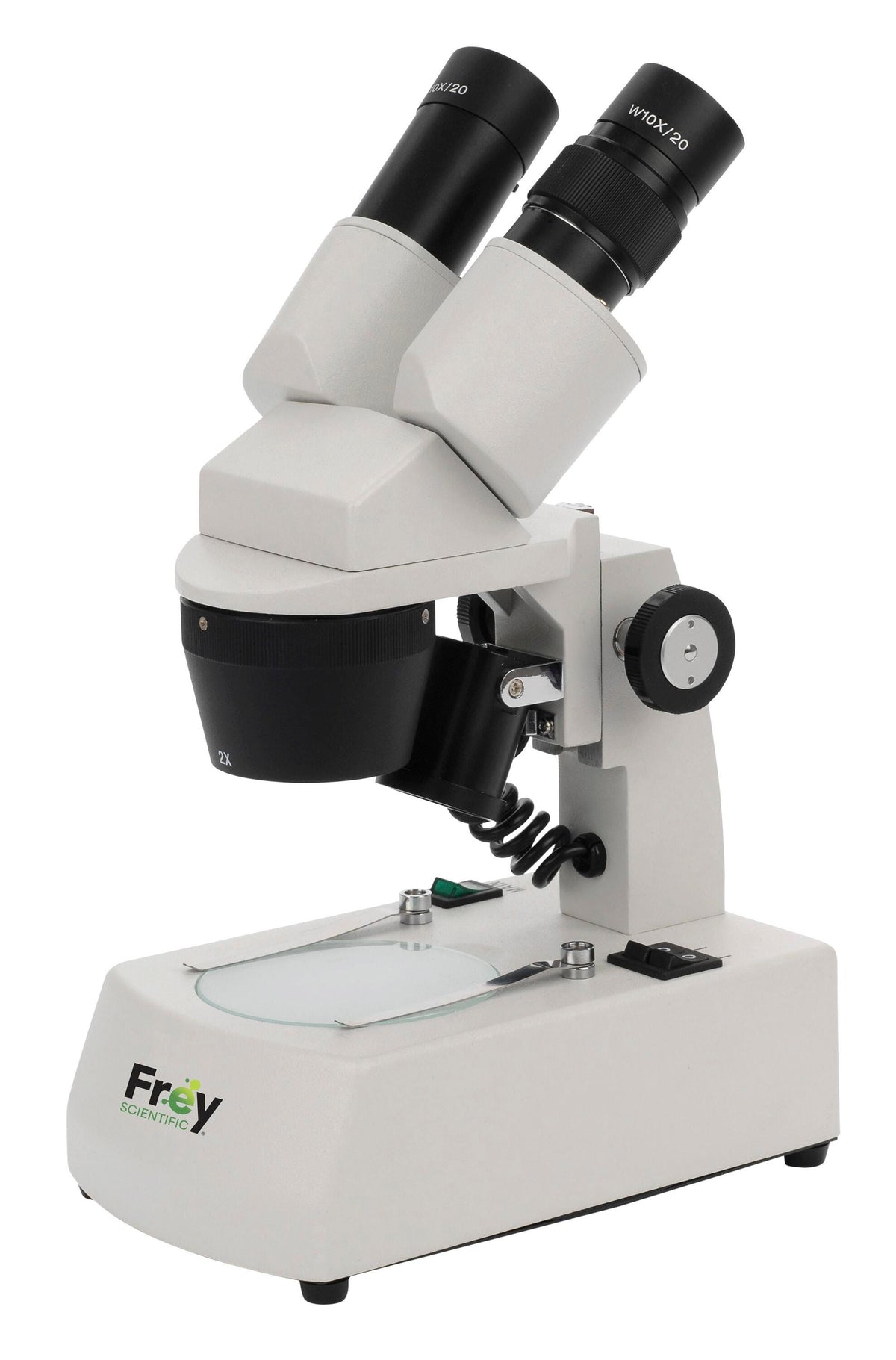 MICROSCOPE FREY COMPACT FIXED STEREO 1X-3X CORDLESS LED