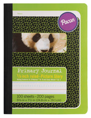 COMPOSITION BOOK PACON 7.5X9.75 5/8 IN PICTURE STORY 100 SHTS 200 PGS