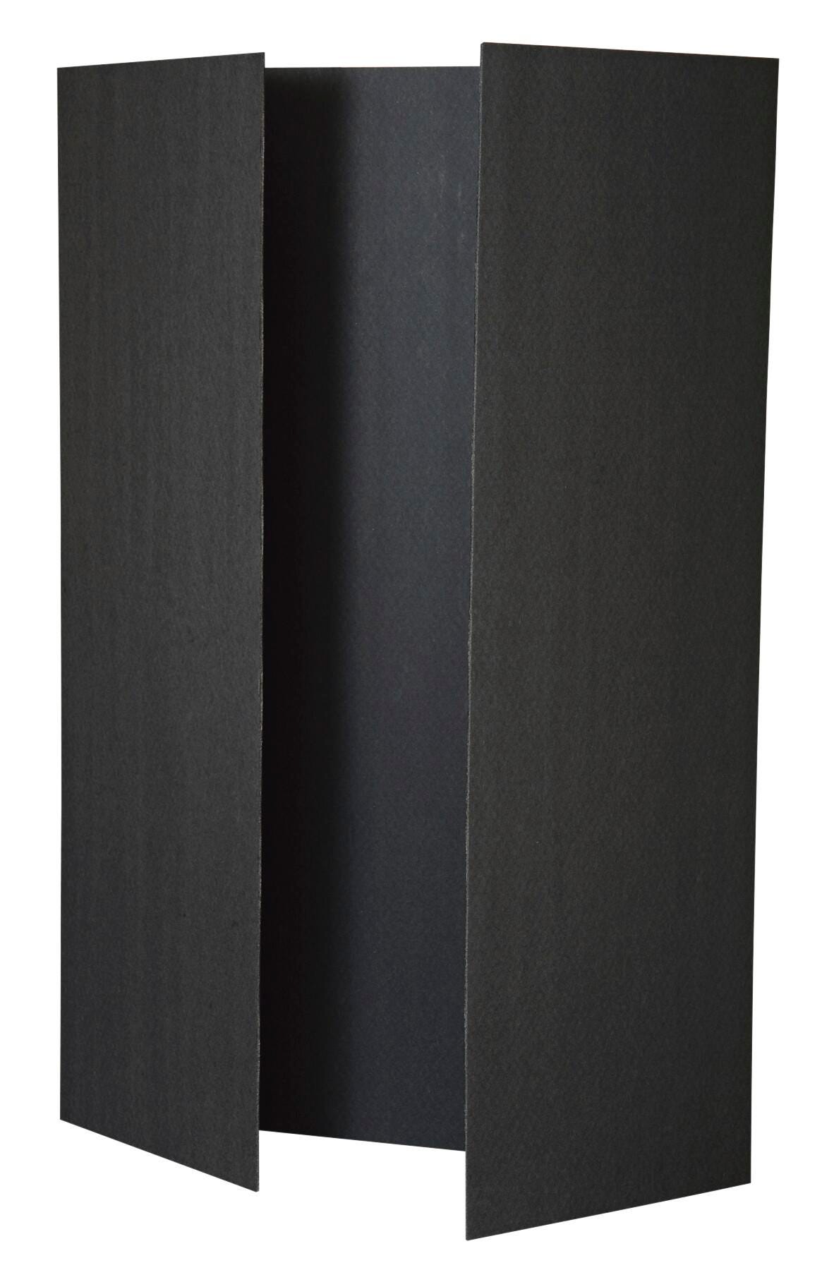 PRESENTATION BOARD FOAM 48X36 IN BLACK PK OF 12