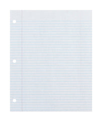 PAPER FILLER ECOLOGY 8.5X11 COLLEGE RULED PER REAM