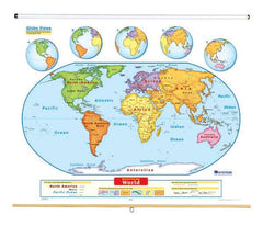 MAP NYSTROM FIRST WORLD MAP