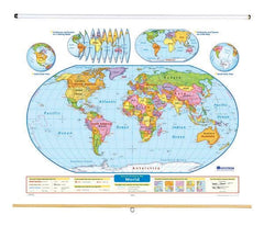 MAP NYSTROM READINESS WORLD MAP