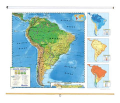 MAP NYSTROM SOUTH AMERICA LAND COVER MAP