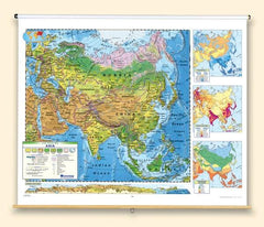 MAP NYSTROM LAND COVER ASIA MAP