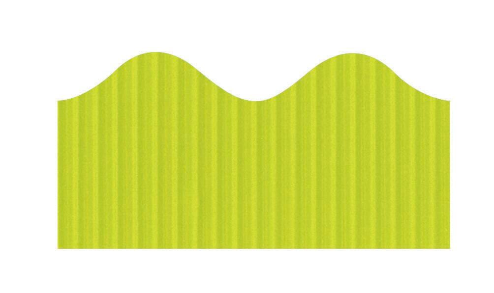 BORDETTE SCALLOPED LIME 2.25INX50FT