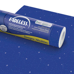 PAPER ROLL FADELESS DESIGNS 48 IN X 50 FT NIGHT SKY