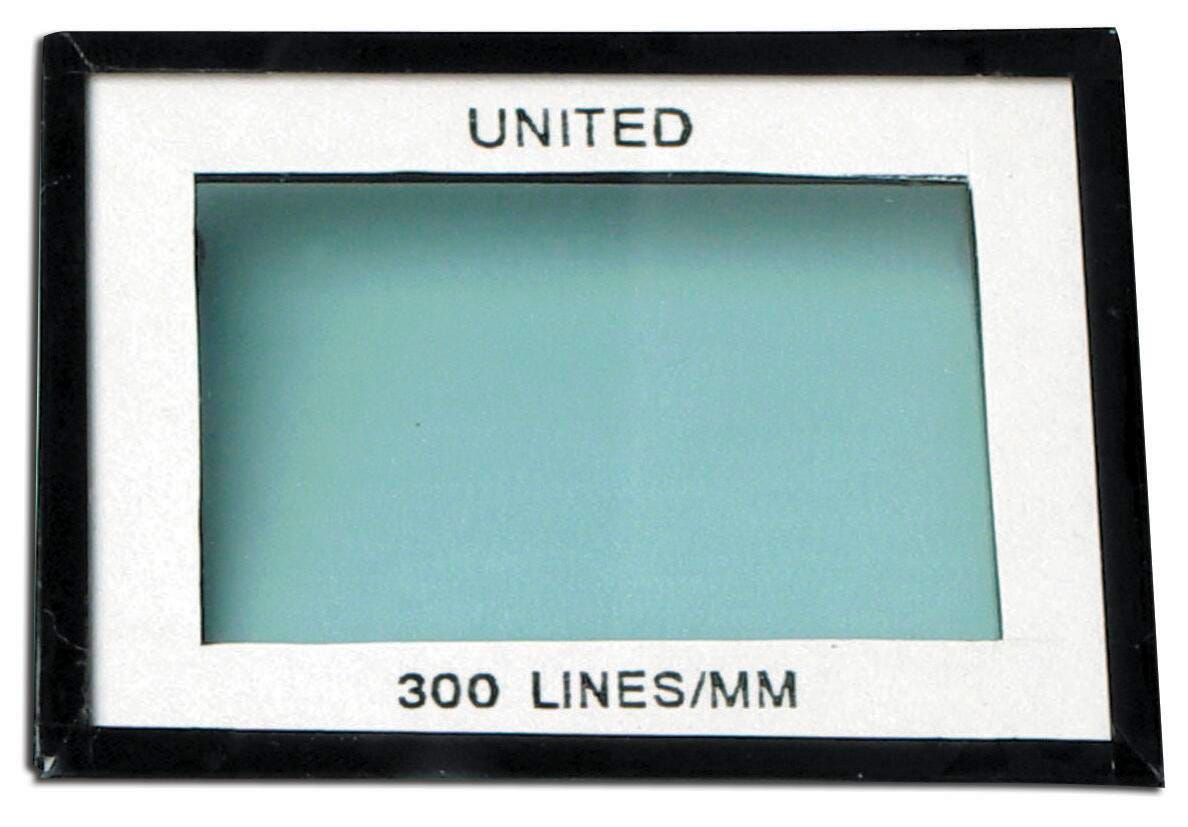 DIFFRACTION GRATING 300 LINES MM